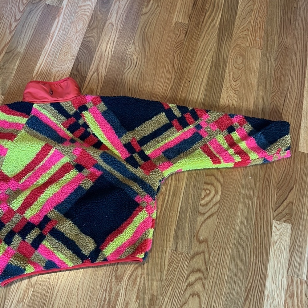 NWT Free People Movement Hit The Slopes Printed Fleece Jacket XSmall - Picture 11 of 11